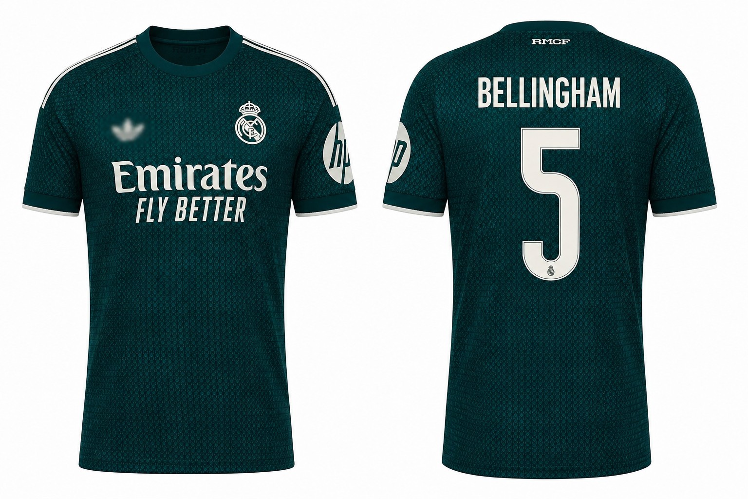 Men\'s Jude Belliingham #5 Ral Mad.rid 2026/27 Away Jersey S-5XL