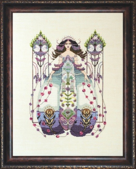 Mirabilia Cross Stitch Pattern - The Muse MD191