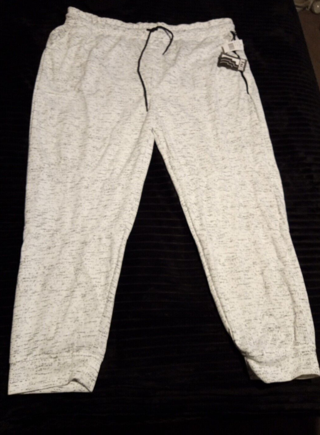 Bklyn The Jogger Pants 4xl For Men White & Black Cotton blend