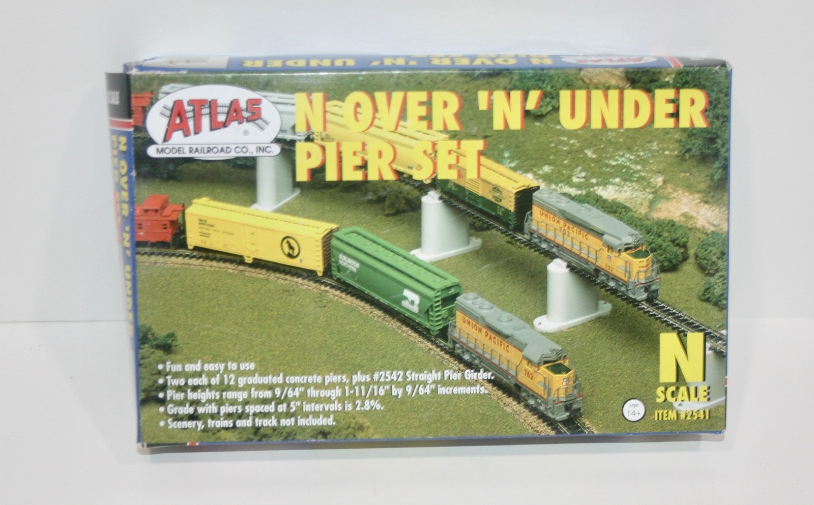 Atlas N Gauge Over \'N\' Under Pier Set Sealed Box - 
