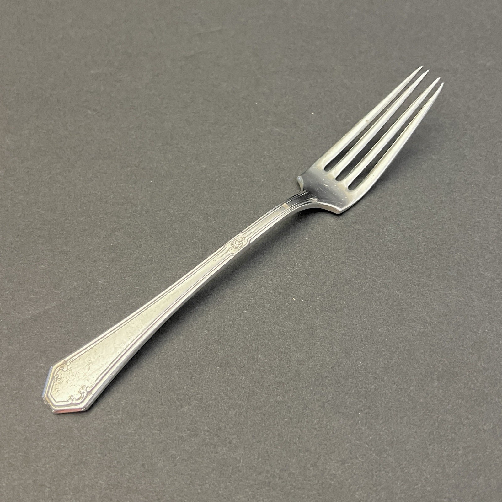 Towle - Sterling Silver Salad Fork - 6 1/8 - Pat. 1917