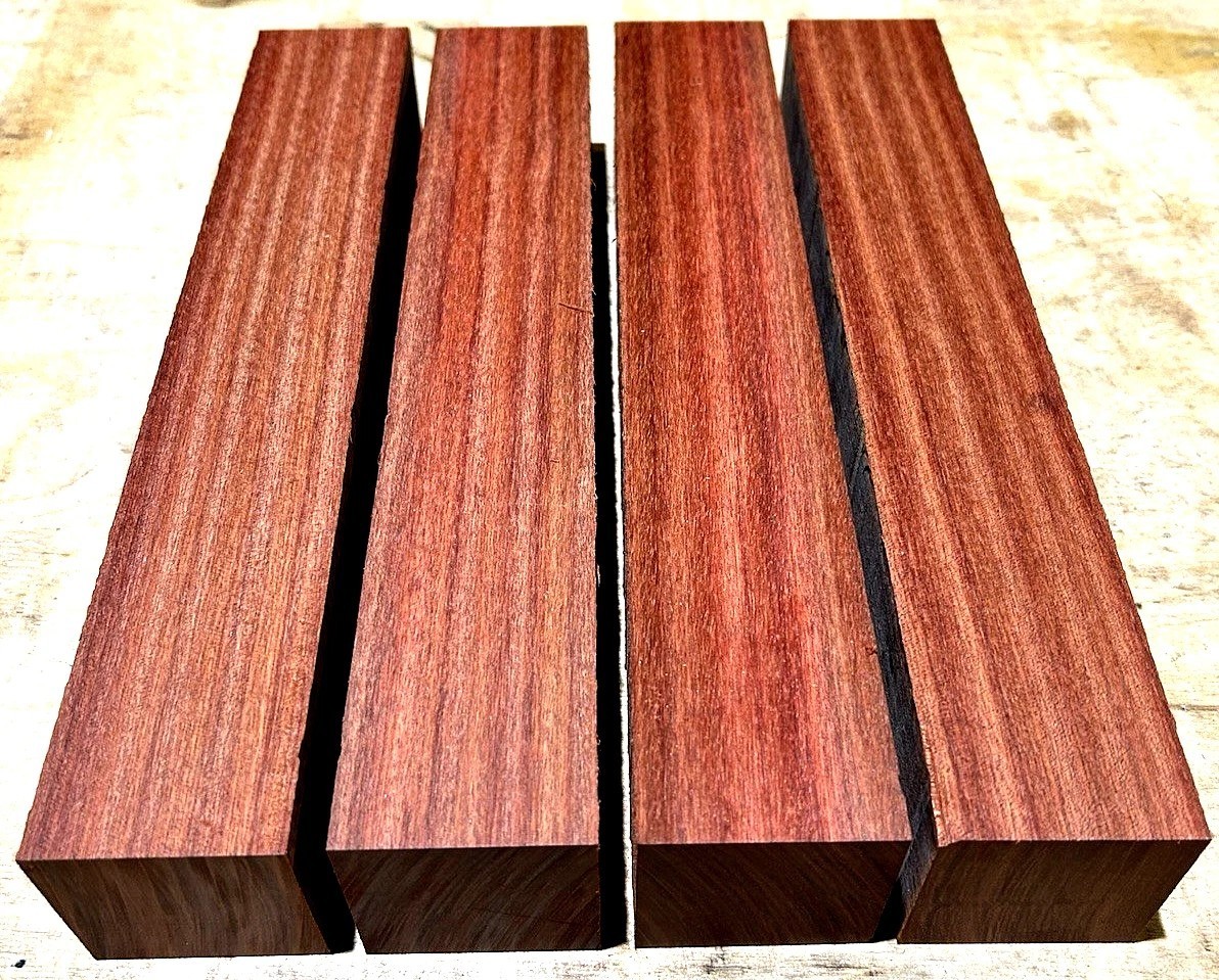 10 BOARD FEET STUNNING KILN DRIED 8/4 BLOODWOOD LUMBER WOOD FAS GRADE