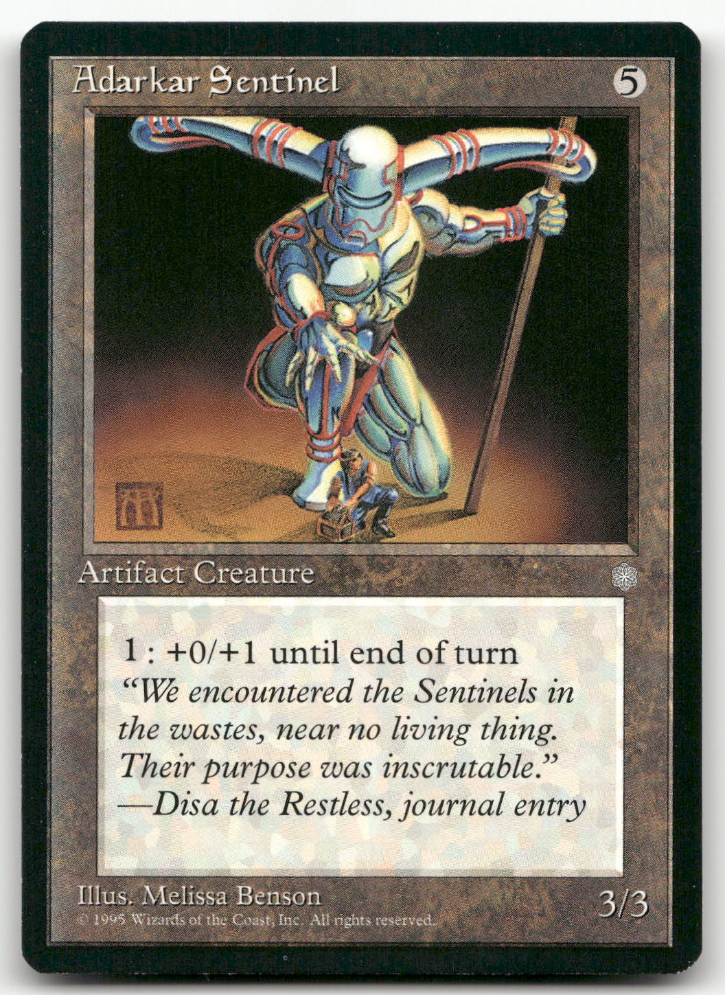 Adarkar Sentinel (NM) Ice Age ICE Magic MTG