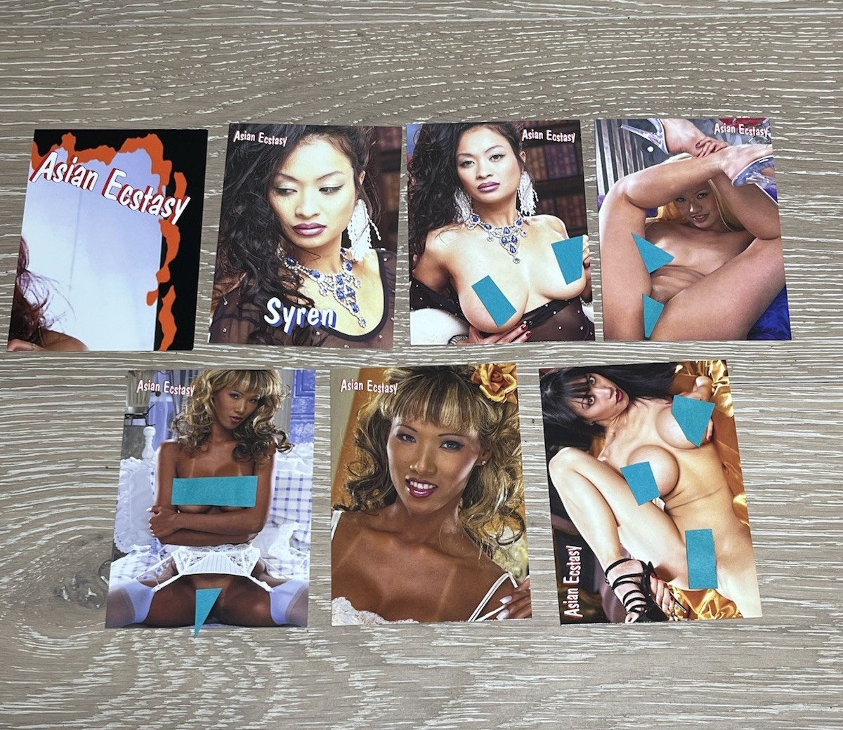 Asian Ecstasy Syren Passion Puzzle Card Teanna Kai Mimi Miyagi & More Lot