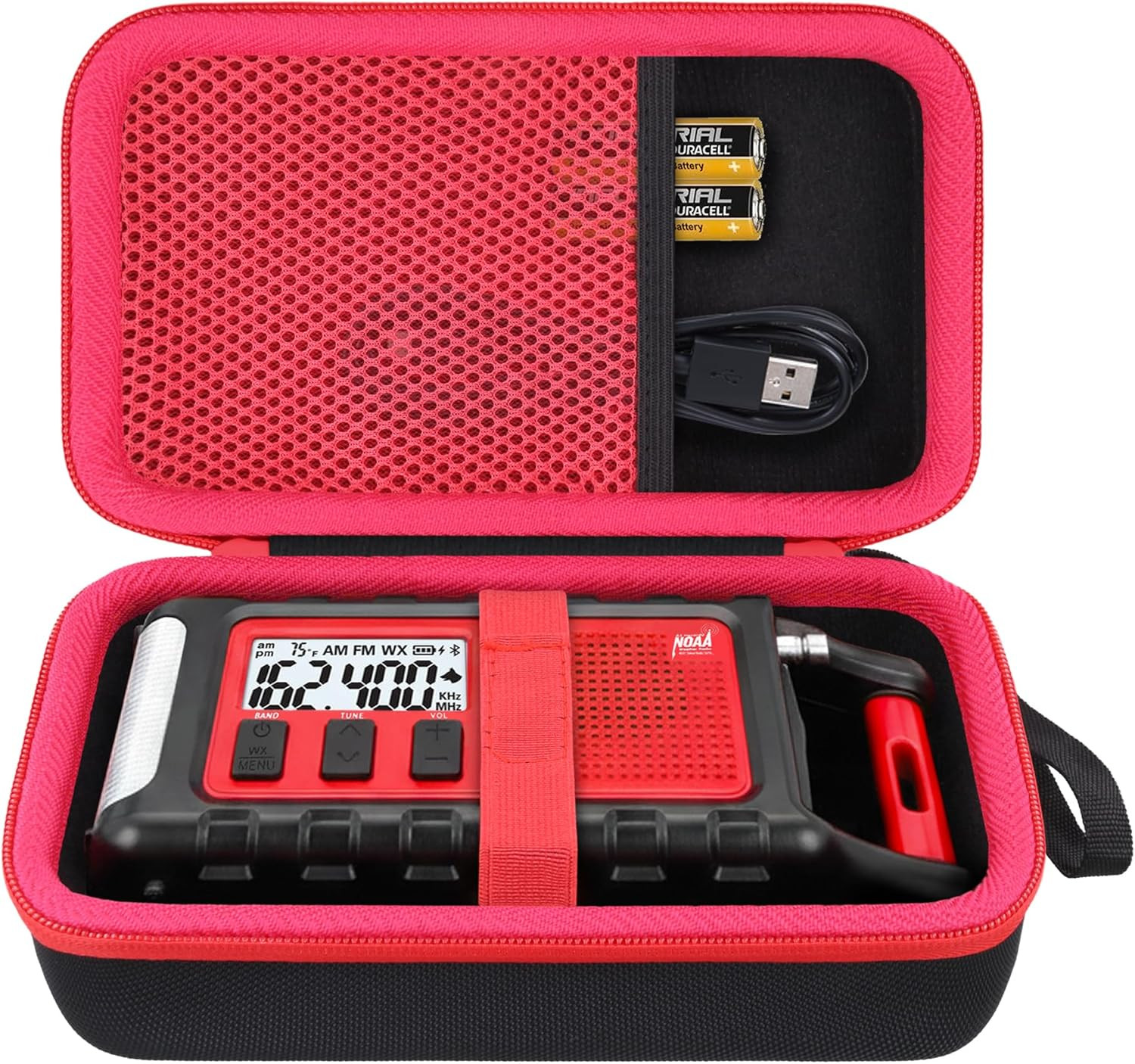 Hard Case for Midland ER310/ER310PRO/ER210 NOAA Weather Radio | Soft Anti-Static Hard Case for Midland ER310/ER310PRO/ER210 NOAA Weather Radio | Soft Anti-Static