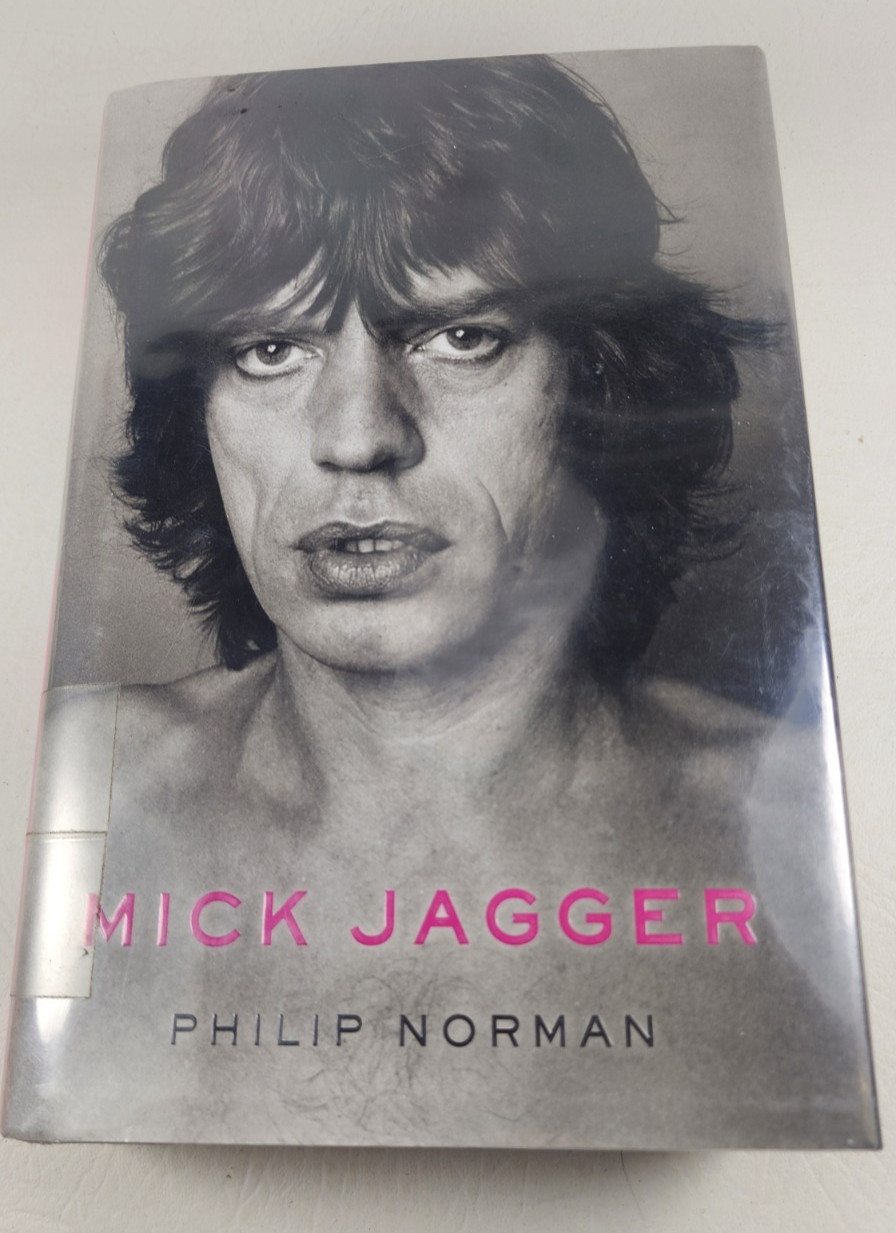 Mick Jagger by Philip Norman (2012, Hardcover) w/dustjacket 1st edition