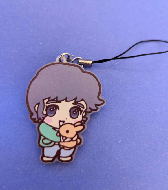 DEVILMAN OVA Akira charm keychain (LAST FEW available DEVILMAN OVA Akira charm keychain (LAST FEW available