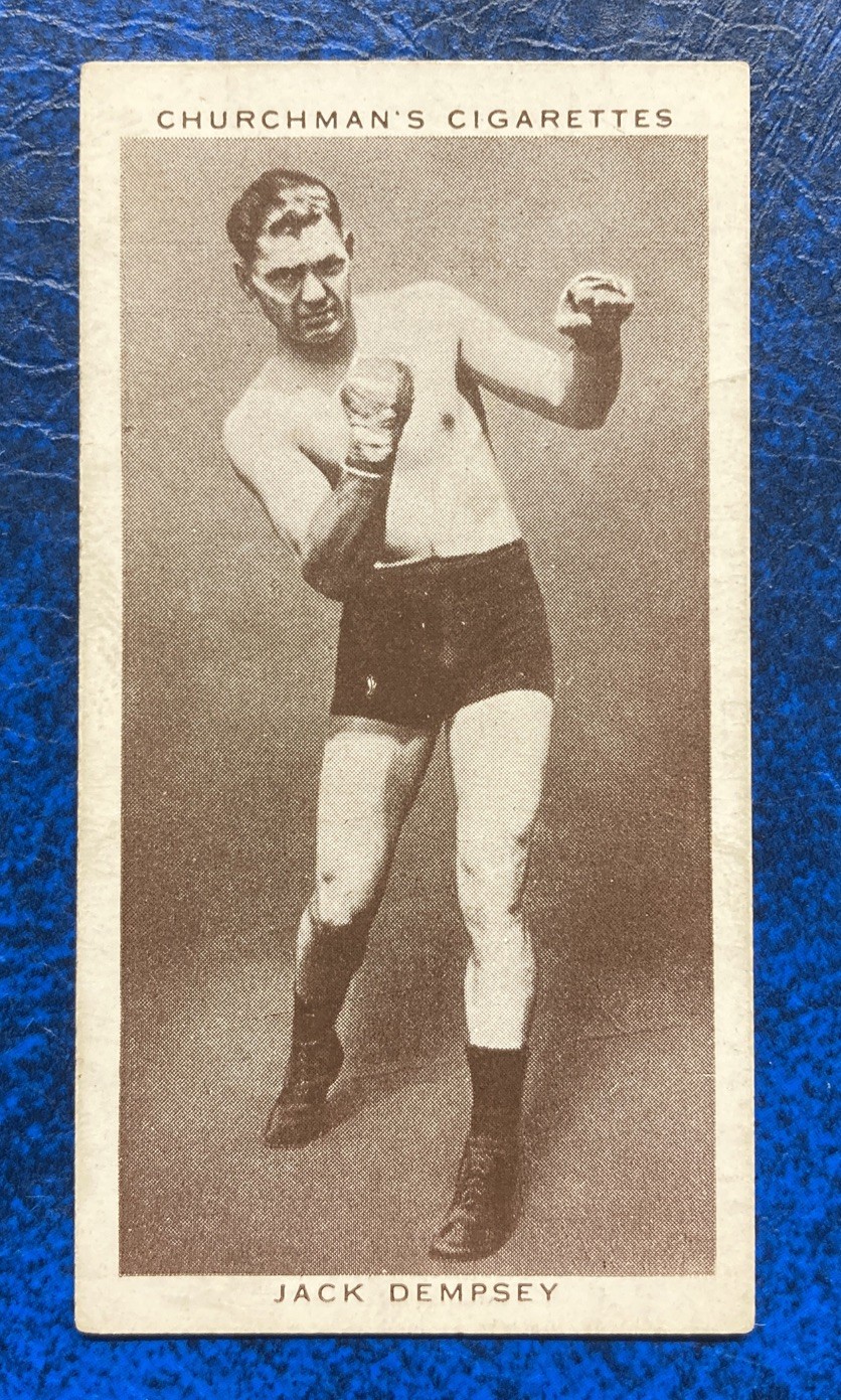 1938 Churchman- JACK DEMPSEY EXC 🔥 1938 Churchman- JACK DEMPSEY EXC 🔥
