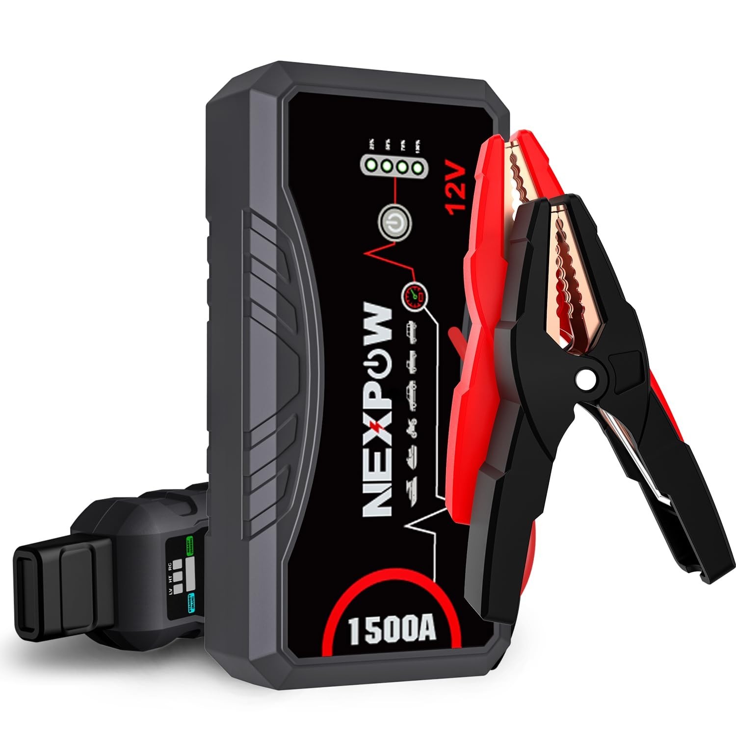 NEXPOW Car Jump Starter Car Battery Jump Starter Pack 1500A Peak Q10S