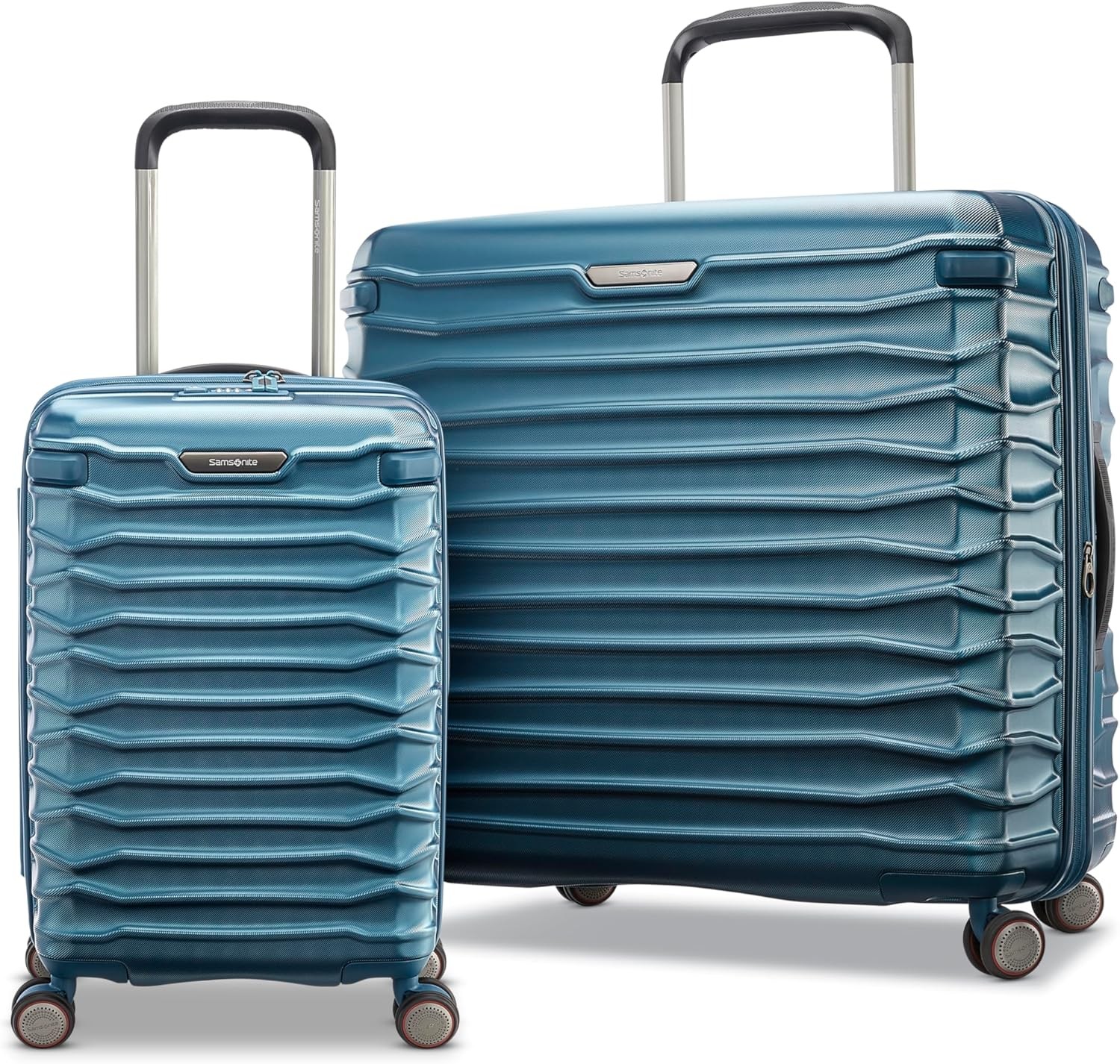 SAMSONITE STRYDE 2 HARDSIDE EXPANDABLE WITH DOUBLE SPINNER WHEELS 2PC, Deep Teal