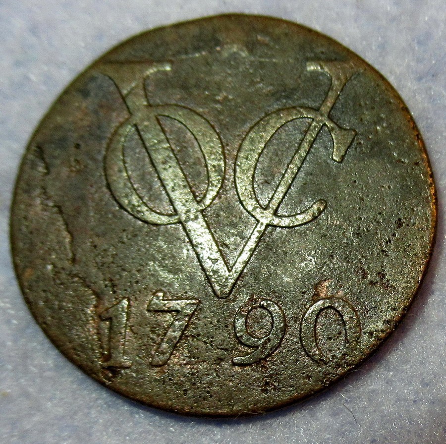 Certificate of Authenticity 1790 New York Penny VOC Dutch Colonial Cent Utrecht