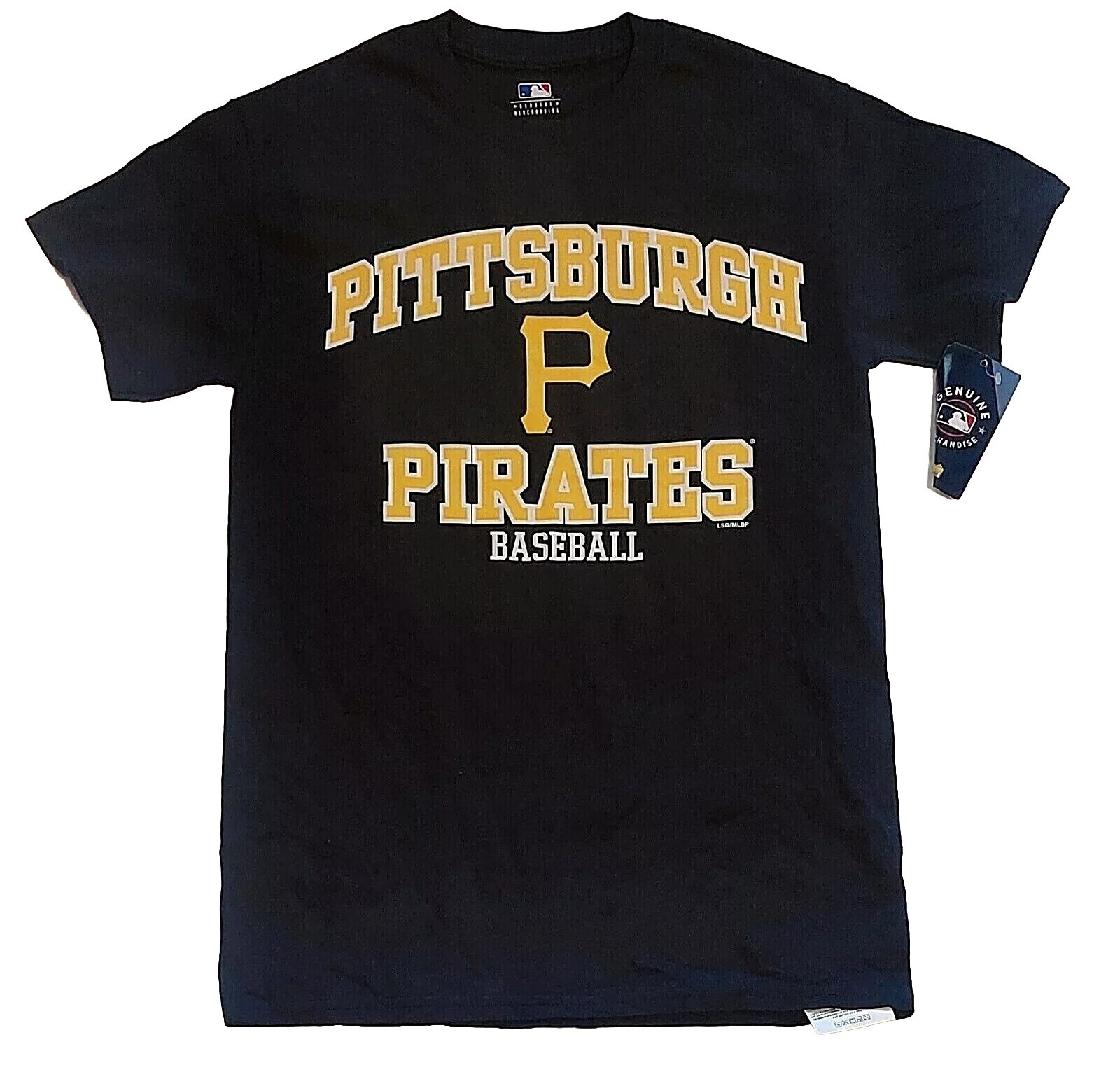 Pittsburgh Pirates Black T Shirt By MLB Genuine Merchandise