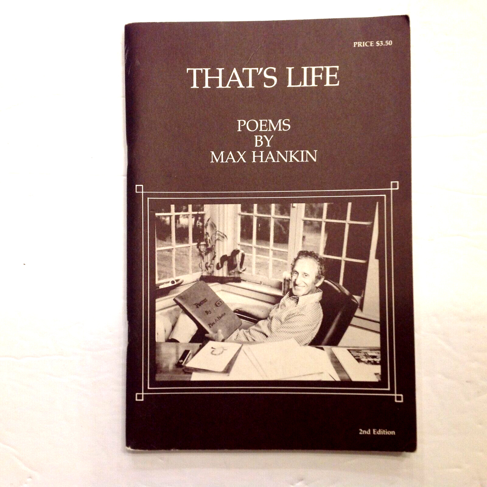 That\'s Life Poems by Max Hankin - Softcover 2nd Edition Signed 1980