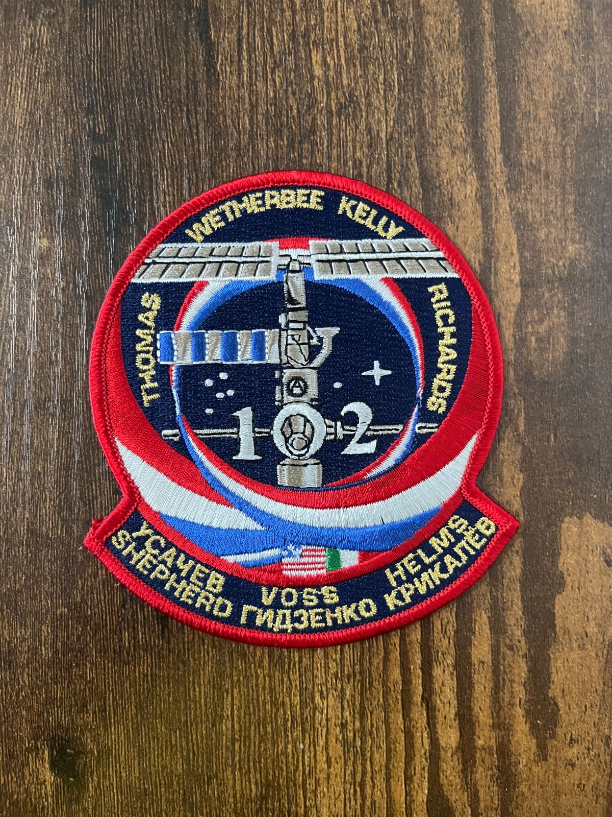 Vintage NASA Patch Mission STS-102 - Unused Great Condition Vintage NASA Patch Mission STS-102 - Unused Great Condition