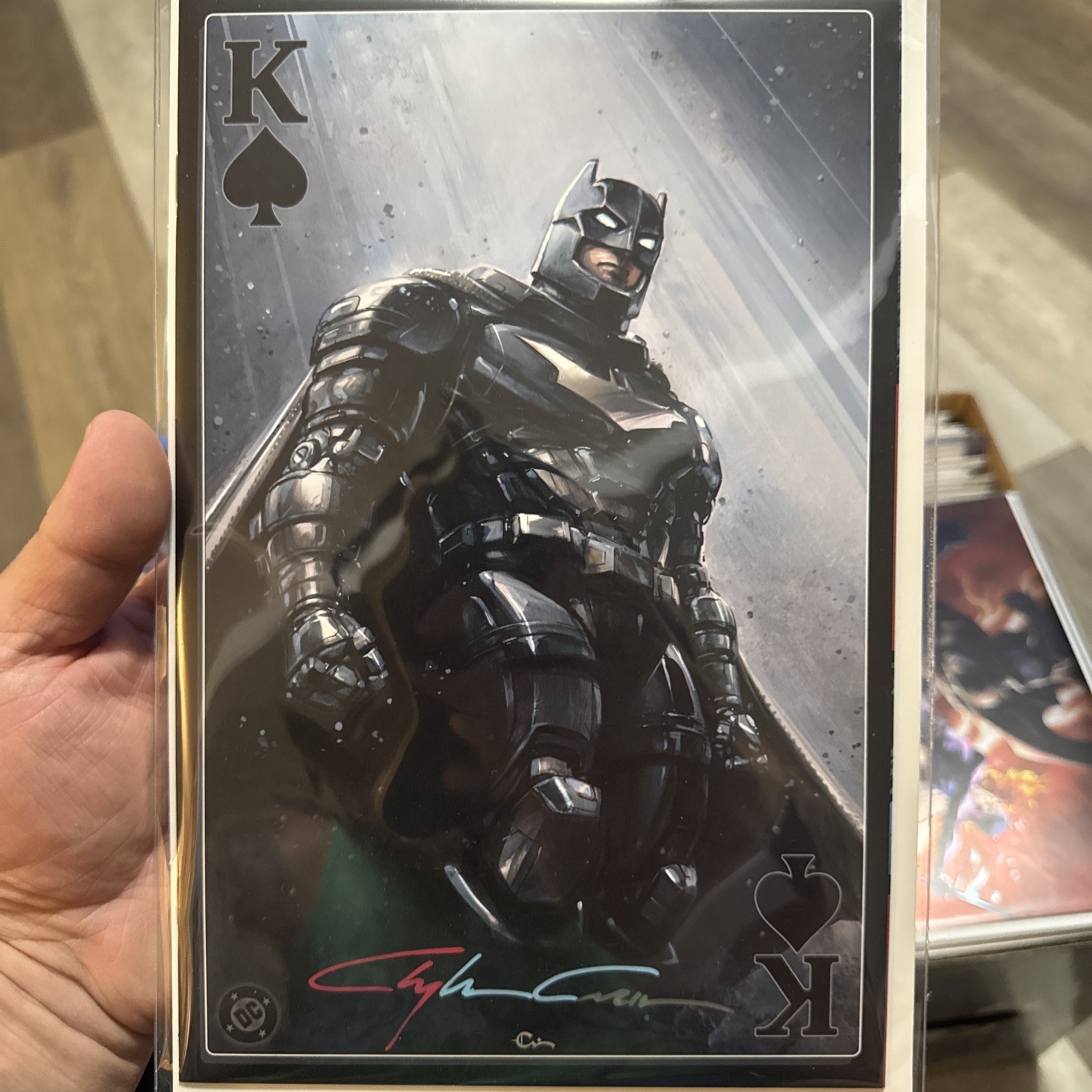 Batman 614 CLAYTON CRAIN SDCC ARMORED VIRGIN MEGACON KING ABSOLUTE EXCLUSIVE 