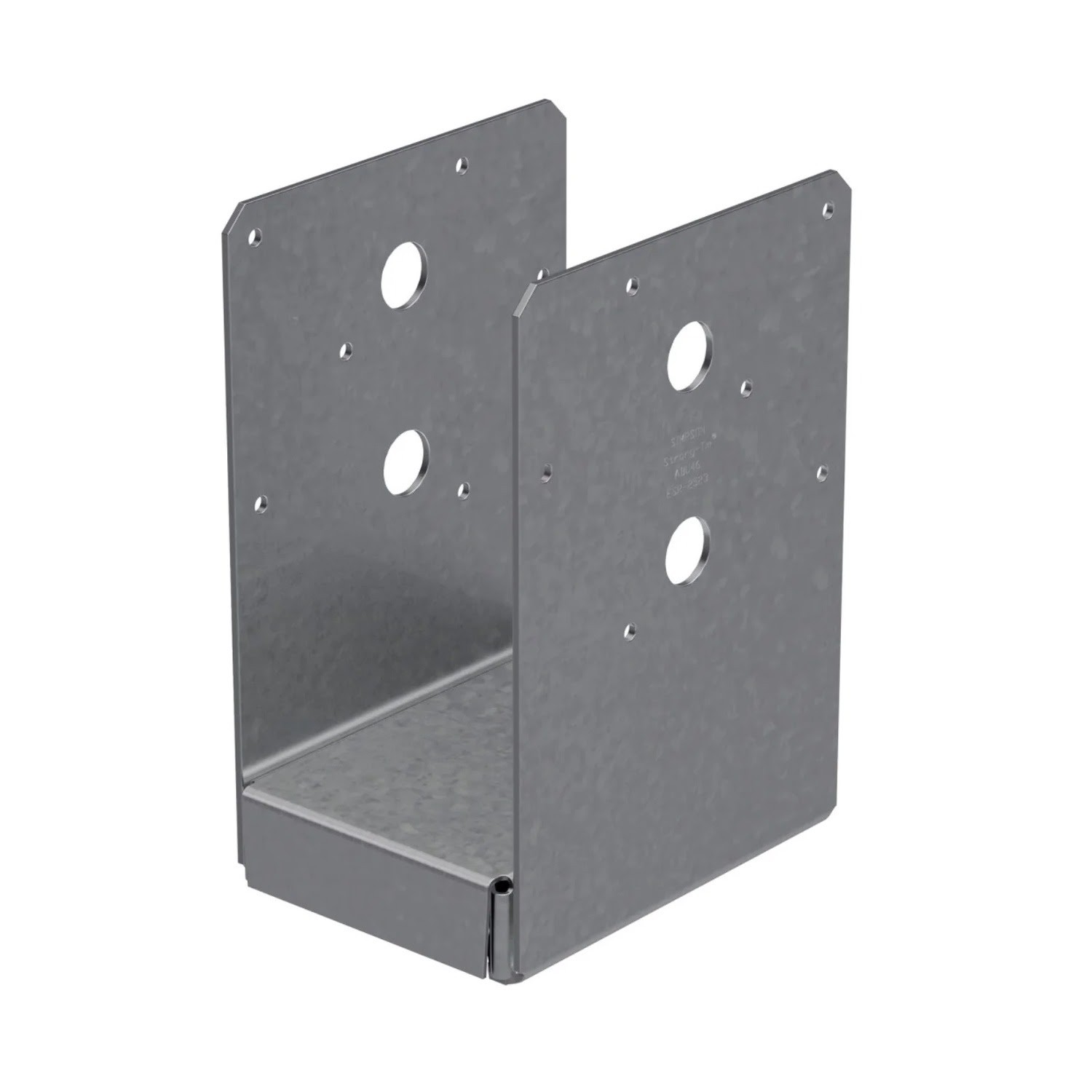 Simpson ABU46Z Adjustable Post Base 4x6 Lumber ZMAX Finish Simpson ABU46Z Adjustable Post Base 4x6 Lumber ZMAX Finish