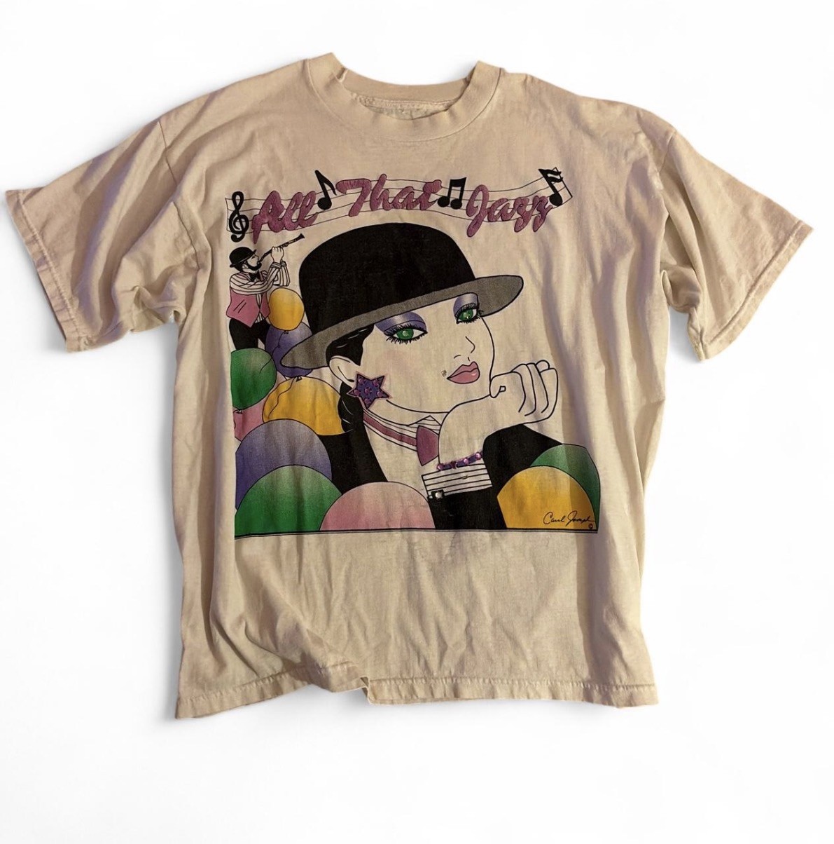 90s shirt Graphic Print All That Jazz Carol Joseph vintage 90s shirt Graphic Print All That Jazz Carol Joseph vintage