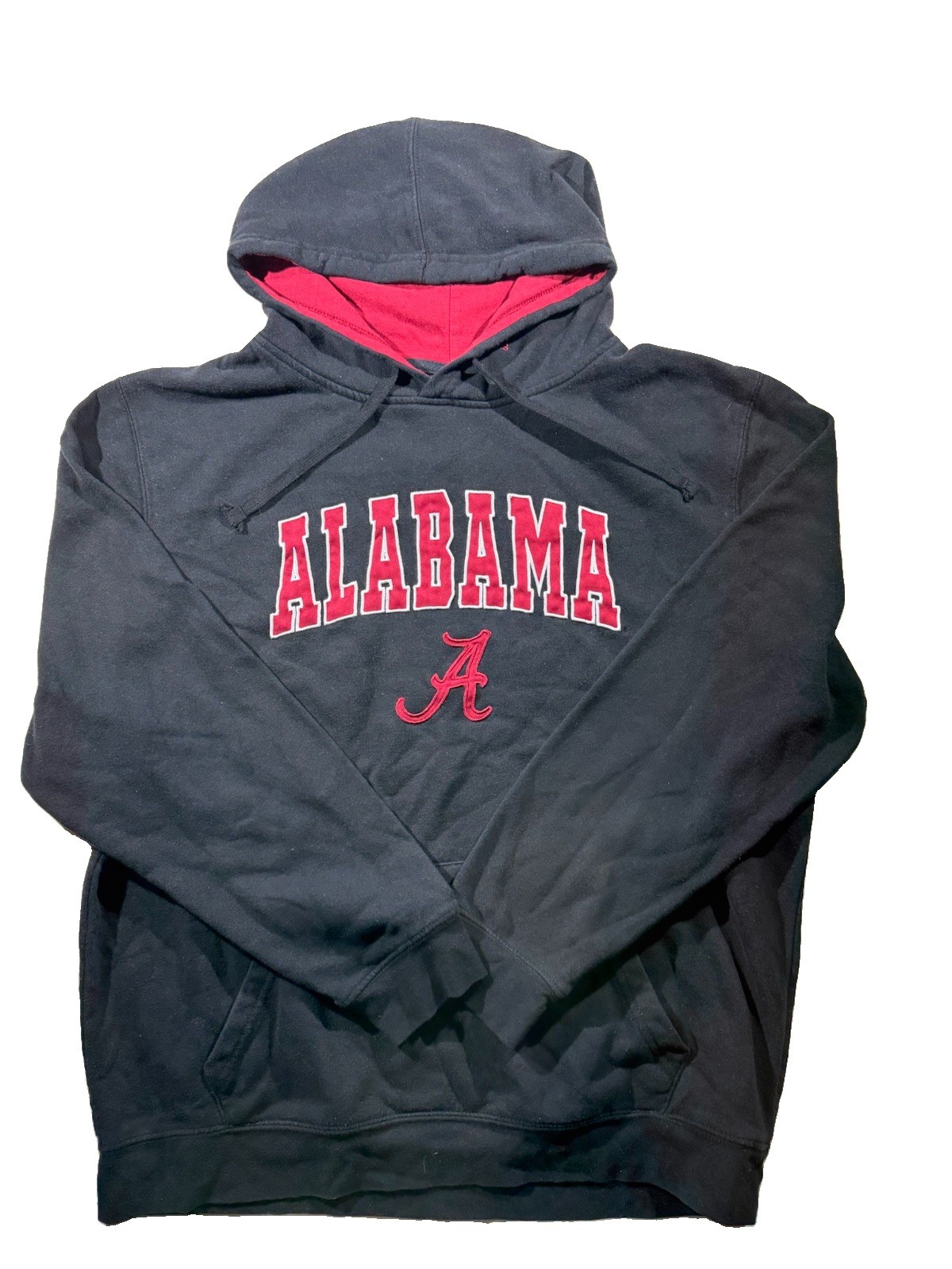 ALABAMA CRIMSON TIDE Full Zip Hoodie XL Colosseum Black ALABAMA CRIMSON TIDE Full Zip Hoodie XL Colosseum Black