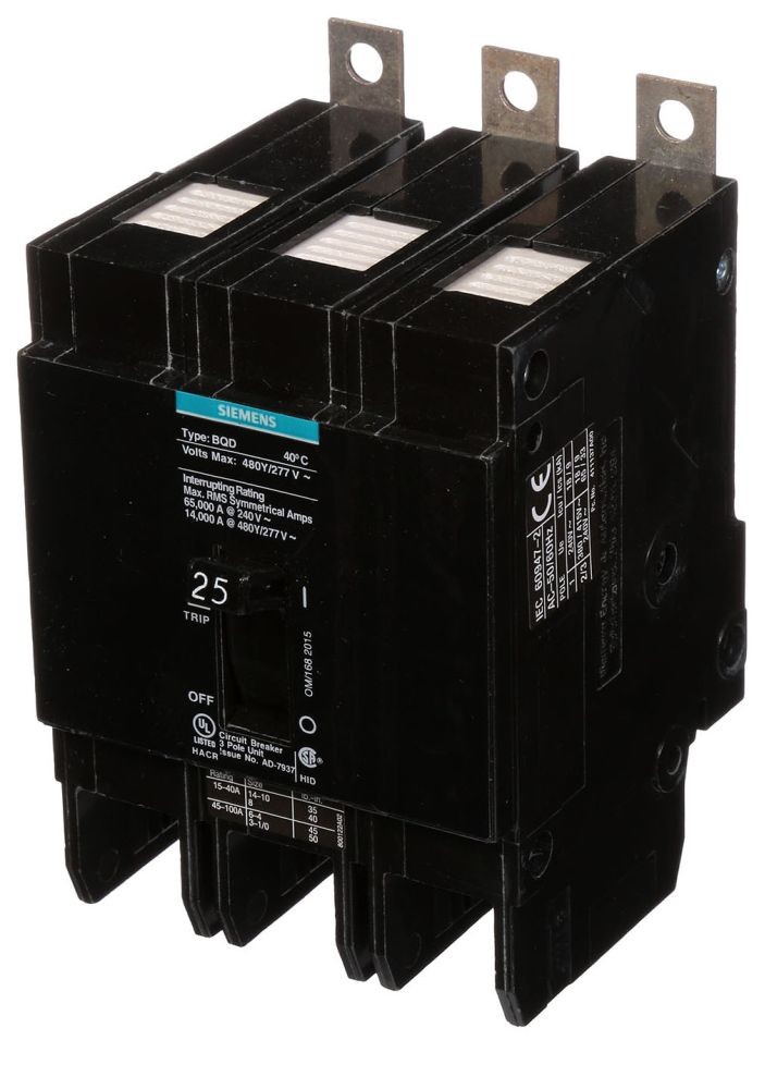 Siemens BQD325 Molded Case Breakers (MCCBs)