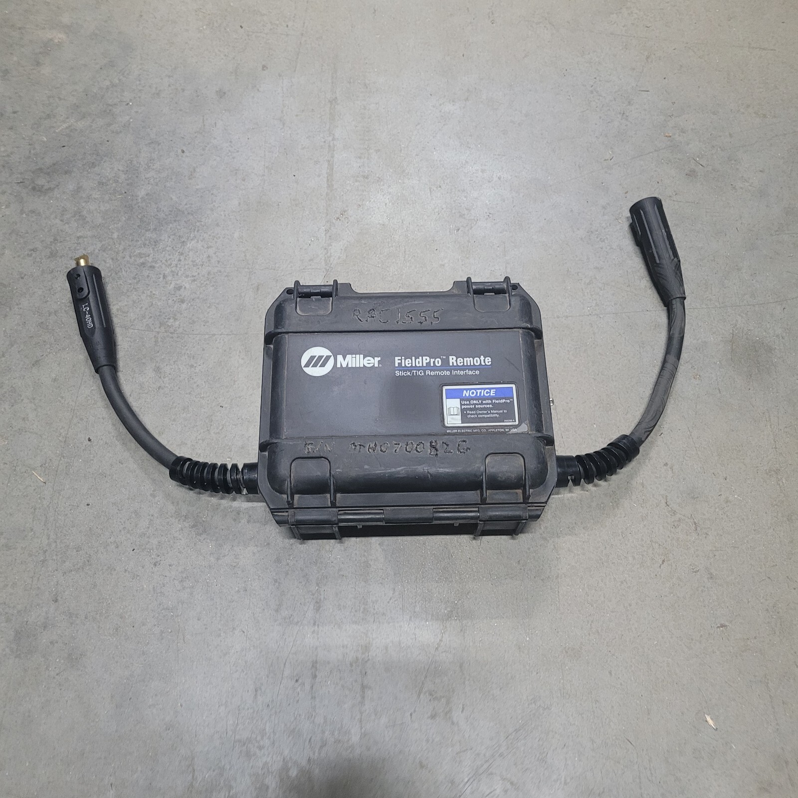 Miller 300934 Fieldpro Remote Stick TWECO Welder TIG 350 Feeder Pipe Piperworx