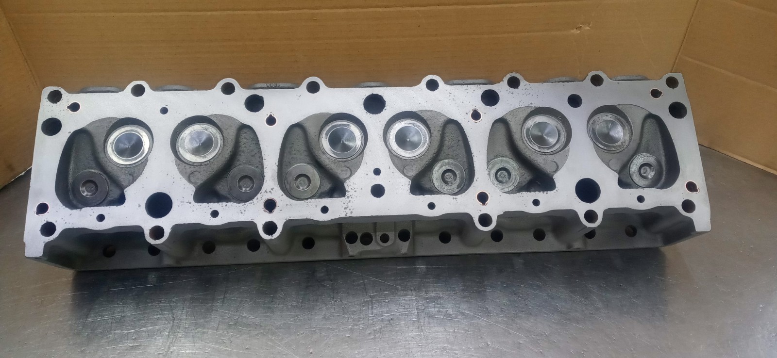 1938 Chevy 216 Cylinder Head Casting 838773 Born F 8 8 1938 Chevy 216 Cylinder Head Casting 838773 Born F 8 8
