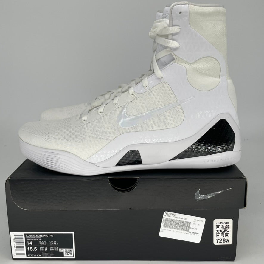 Size 14M/15.5W - Nike Kobe 9 Elite Protro Halo FZ7335-100 Size 14M/15.5W - Nike Kobe 9 Elite Protro Halo FZ7335-100
