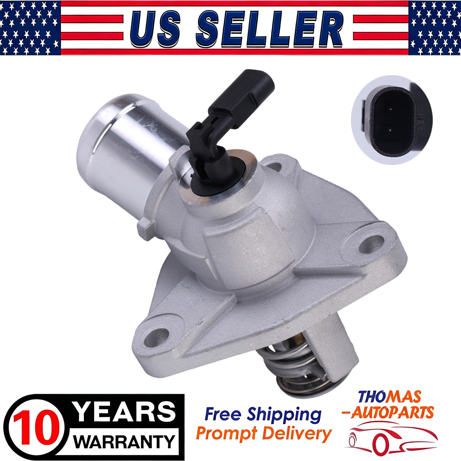 Engine Coolant Thermostat For 2017-22 Palisade Cadenza Sedona Sorento Telluride