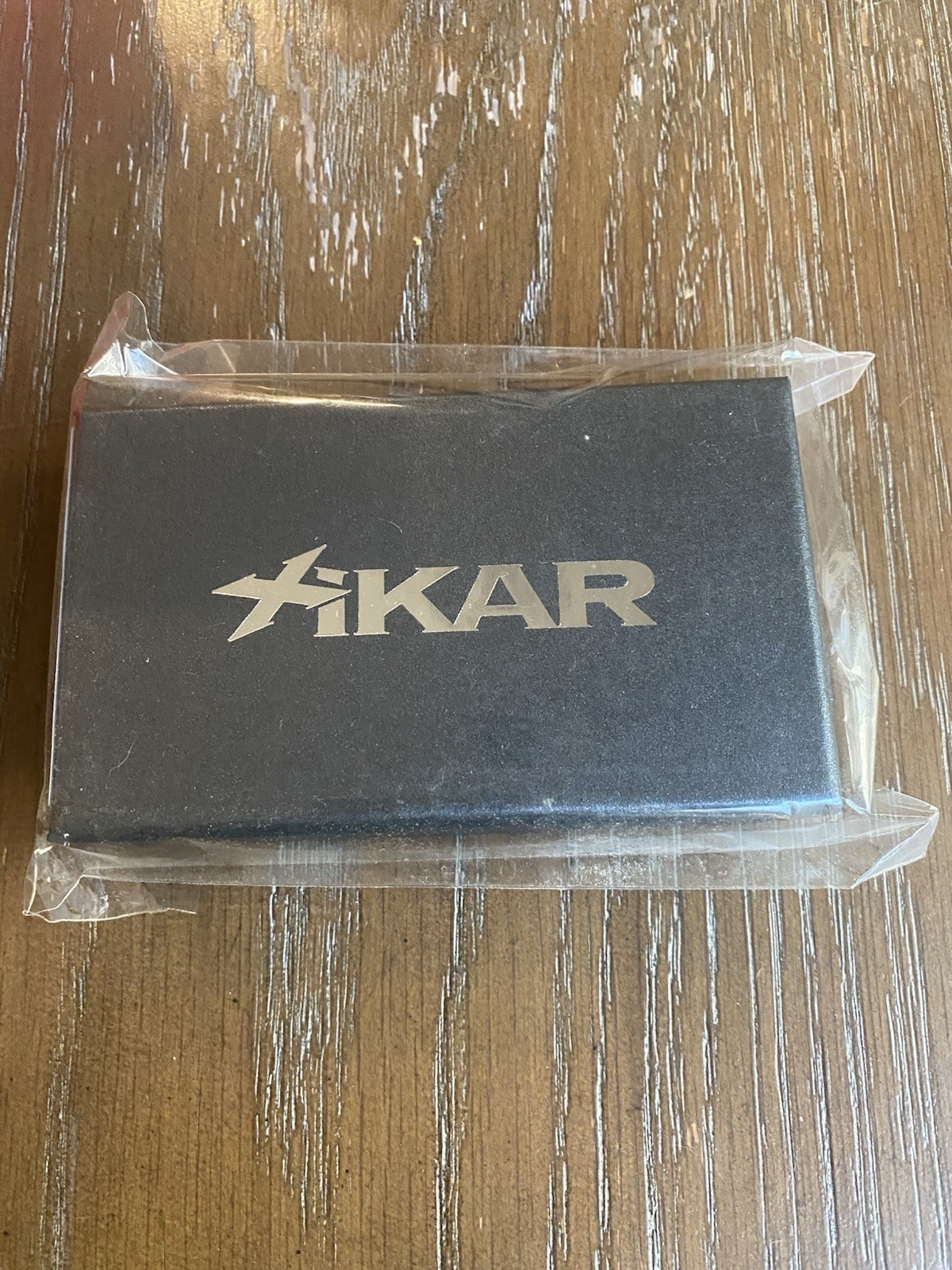 Xikar Ellipse Triple Jet Flame Cigar Lighter - Black and Chrome - New