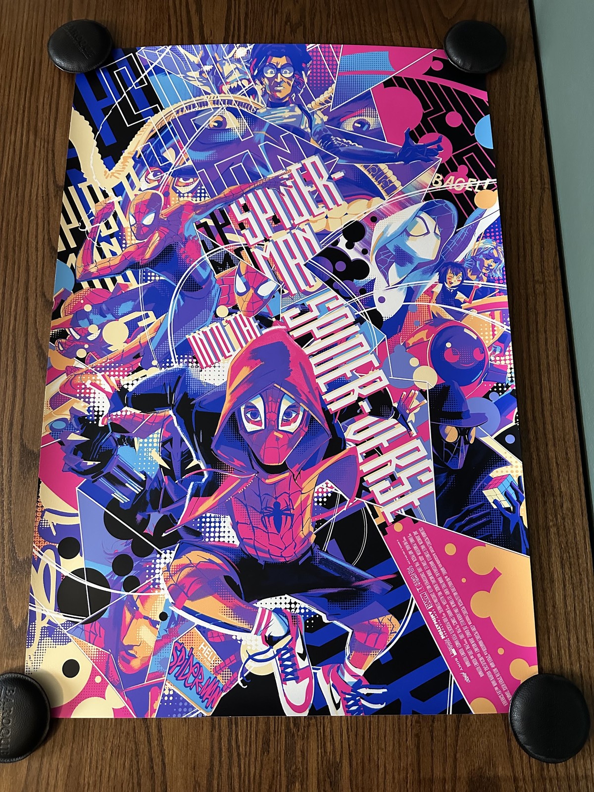 Spider-Man into the Spider-verse Mondo 24x36 Poster Matt Taylor Limited Print