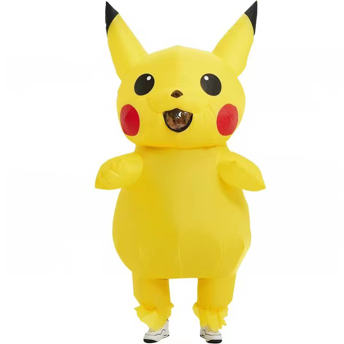 Pokémon Pikachu Inflatable Costume Mascot Adult Halloween Cosplay Party Outfit Pokémon Pikachu Inflatable Costume Mascot Adult Halloween Cosplay Party Outfit