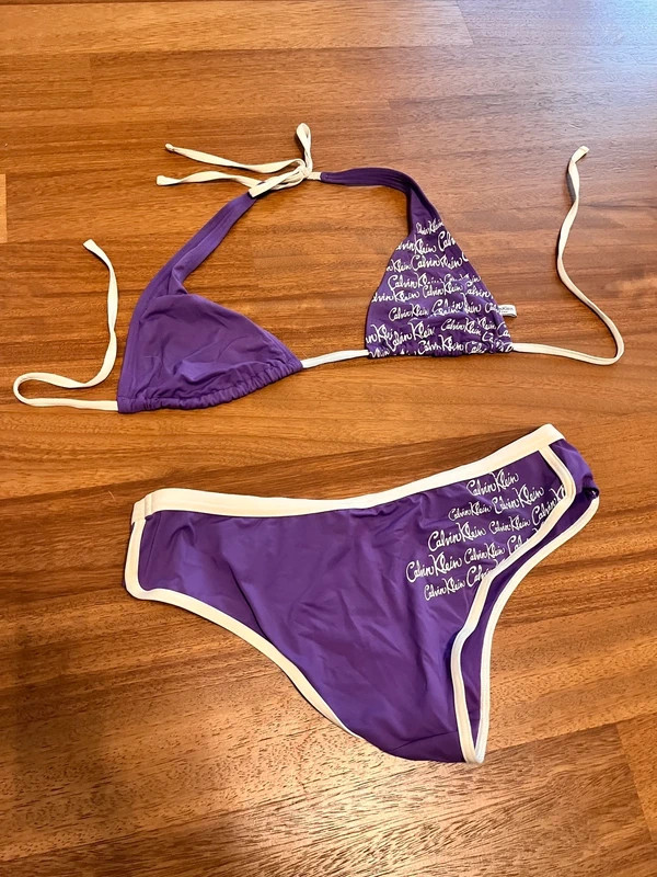 Calvin Klein Purple Bikini 👙 Calvin Klein Purple Bikini 👙
