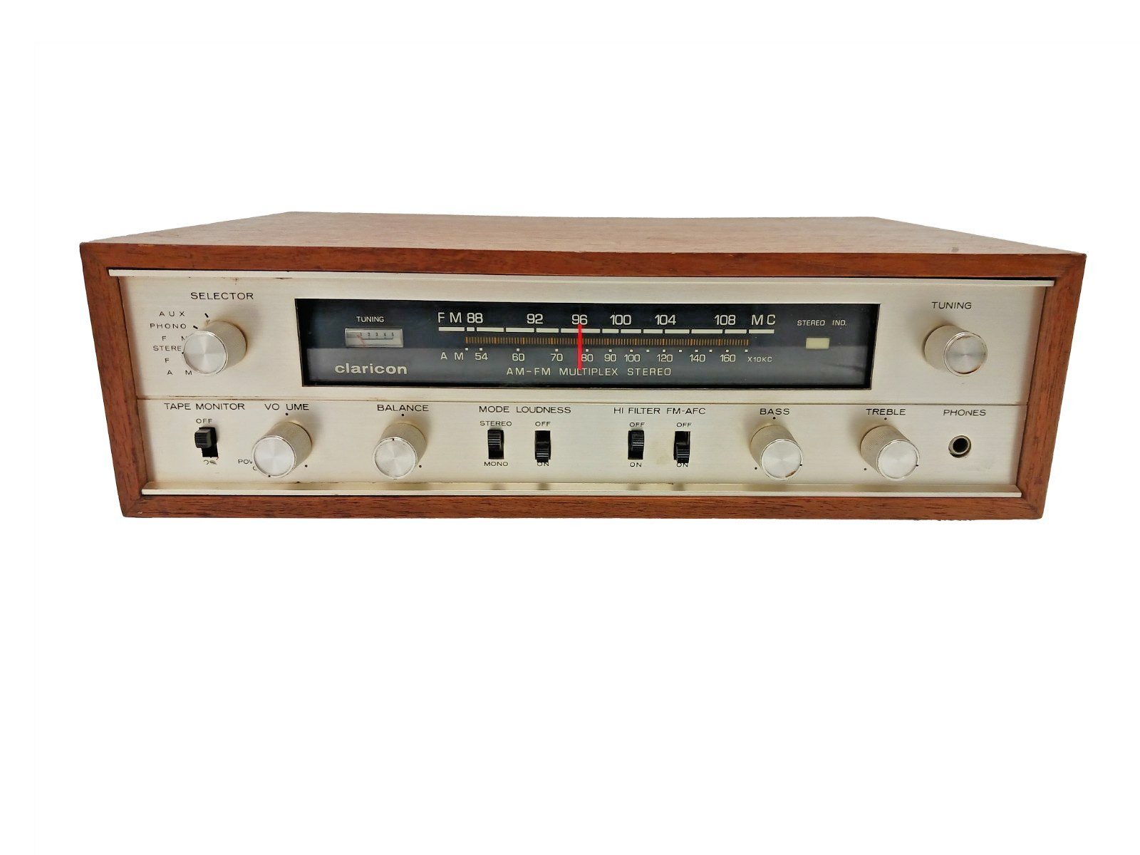 Vintage Claricon 36-350 AM/FM Stereo Receiver - WORKS Vintage Claricon 36-350 AM/FM Stereo Receiver - WORKS