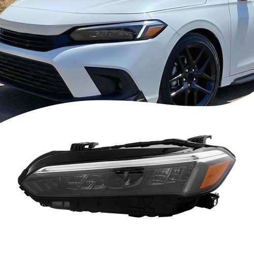 For 2022-2025 Honda Civic Full LED Headlight Headlamp with DRL Left Driver Side