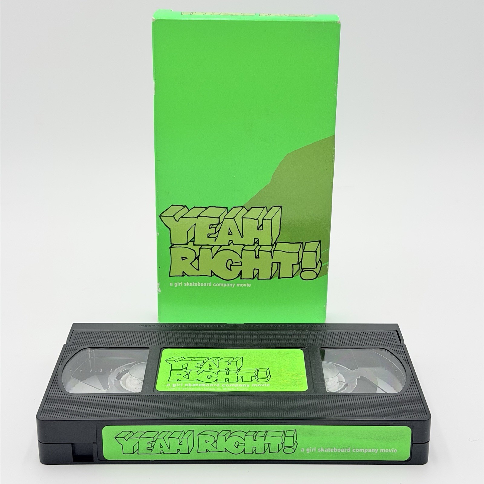 Girl Skateboards Yeah Right VHS 2003 Skate Video Spike Jonze Rare
