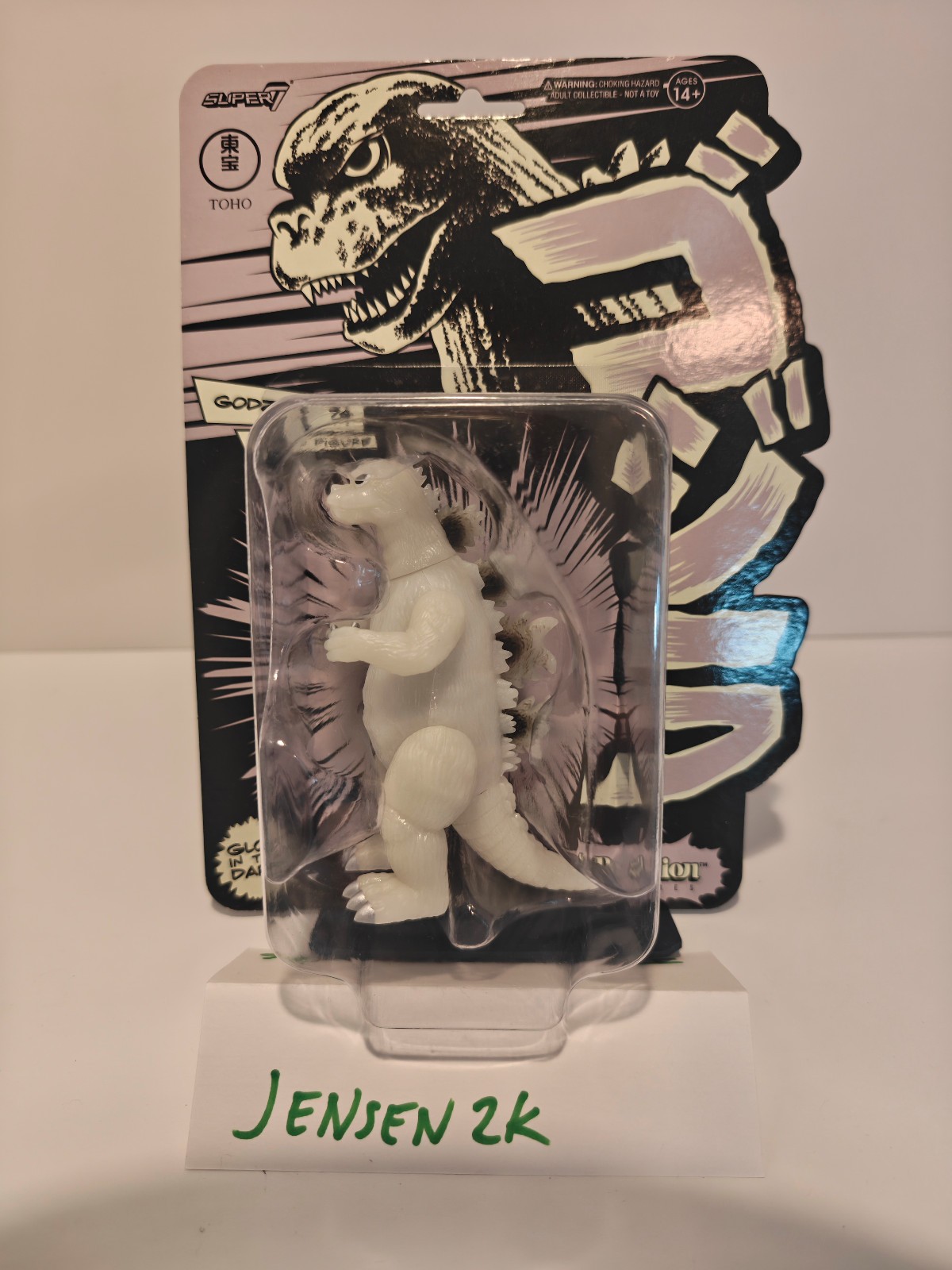 Super7 Toho ReAction Godzilla 74 Glow in the Dark Figure RE-TOHO-08770 - New MOC