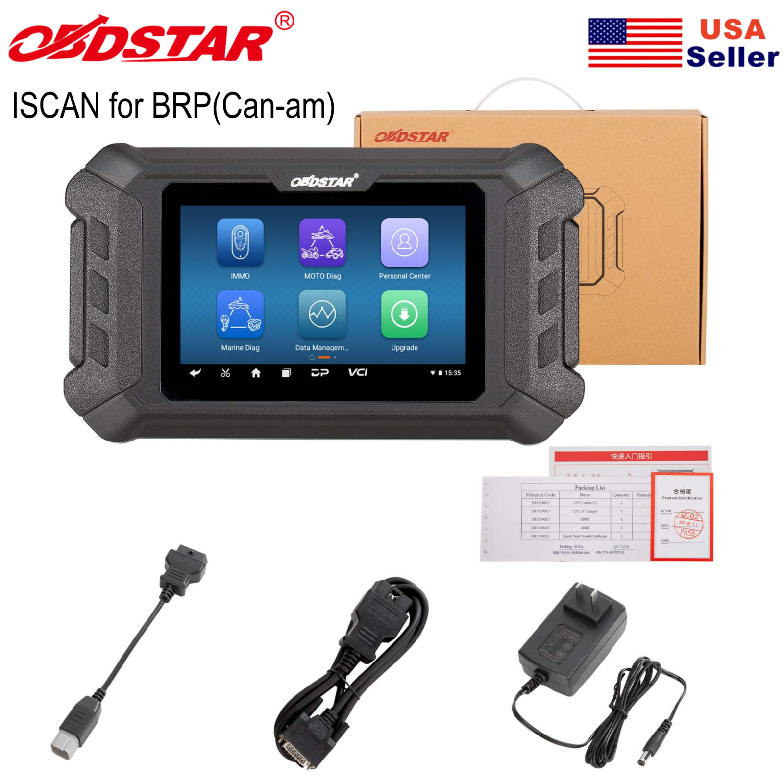 OBDSTAR iScan For BRP(Can-am) Motorcycle Diagnostic Scanner Tool For BRP US