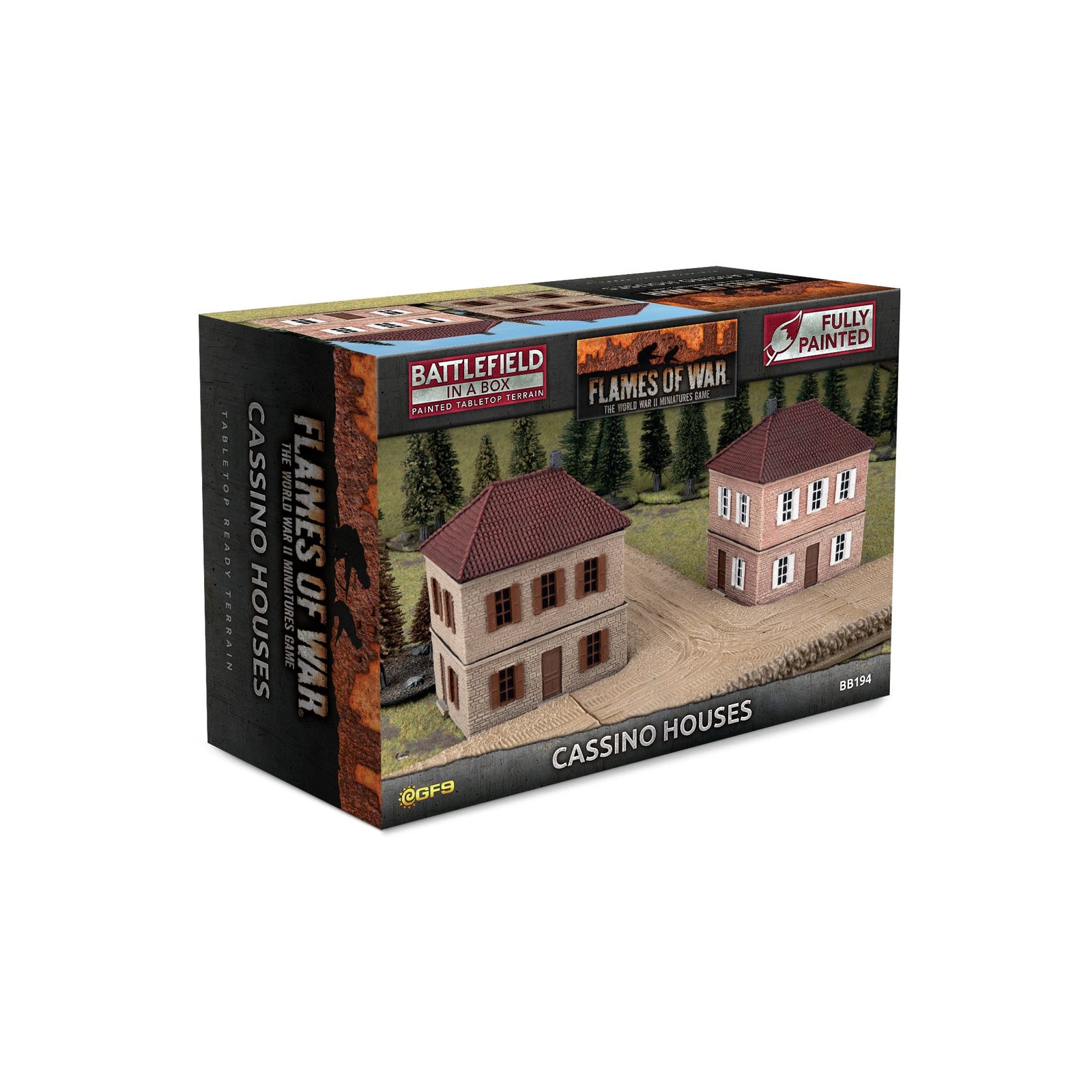 Battlefield in a Box BB194 Cassino Houses (x2) Gaming Terrain Battlefield in a Box BB194 Cassino Houses (x2) Gaming Terrain
