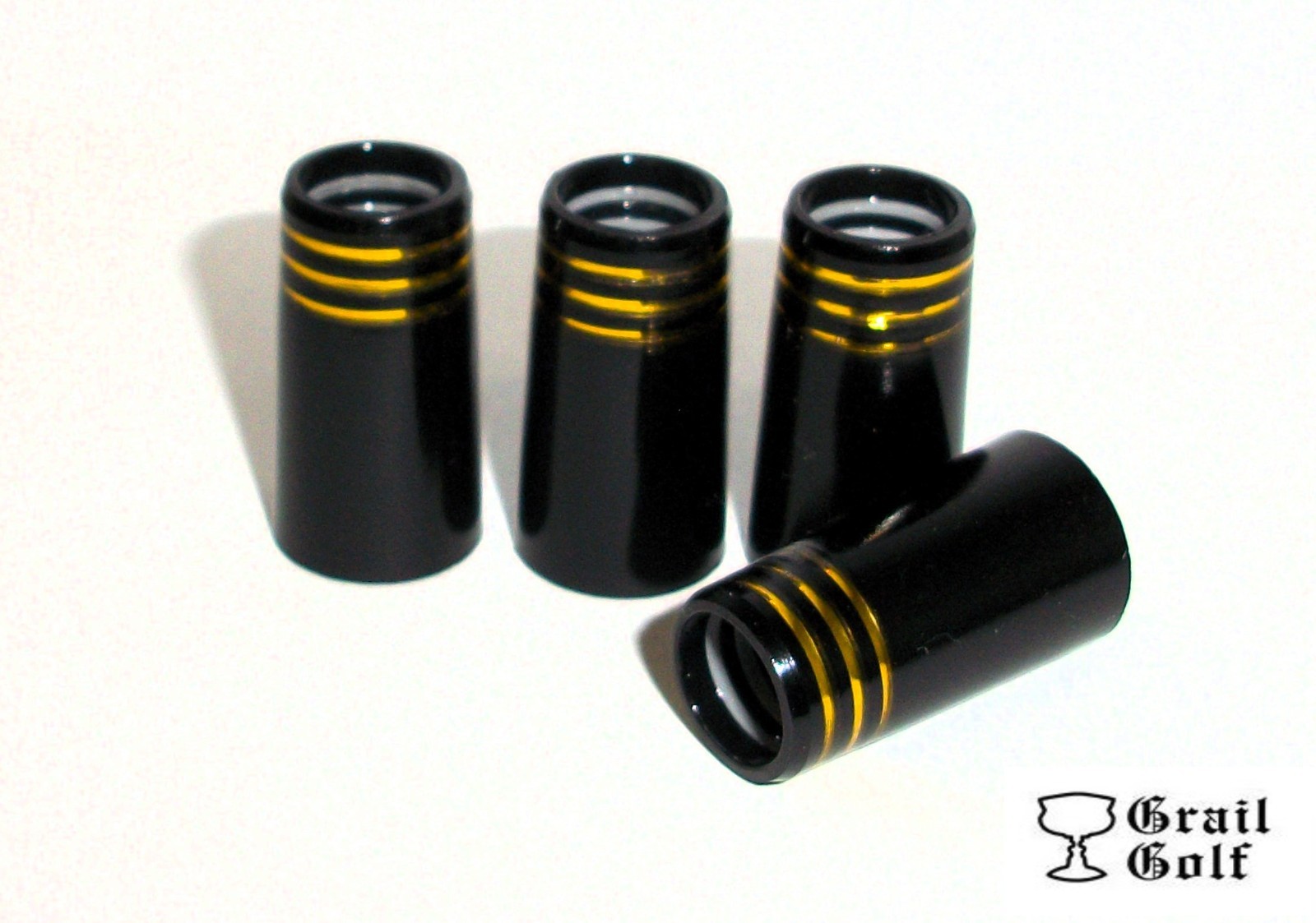 GRAIL GOLF NEW ULTRA-PREM BLACK IRON FERRULES .355 1