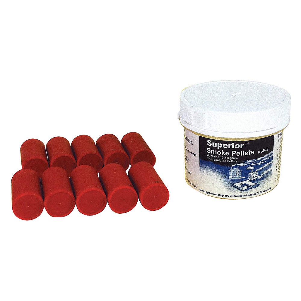 SUPERIOR SMOKE SP8 Smoke Pellets,400 cu. ft.,PK10 PK 5