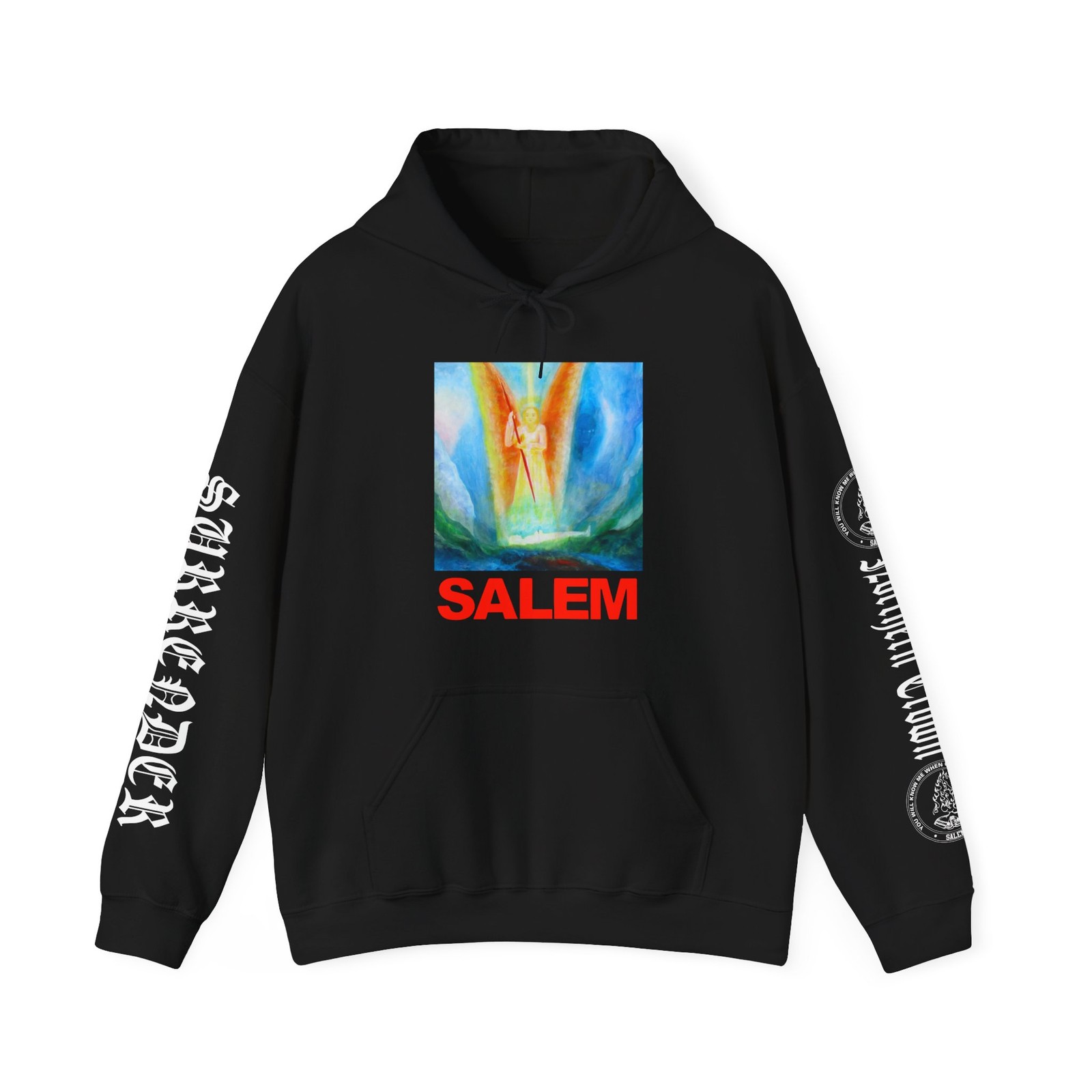 Salem Fires In Heaven Hoodies - All Sizes Salem Fires In Heaven Hoodies - All Sizes