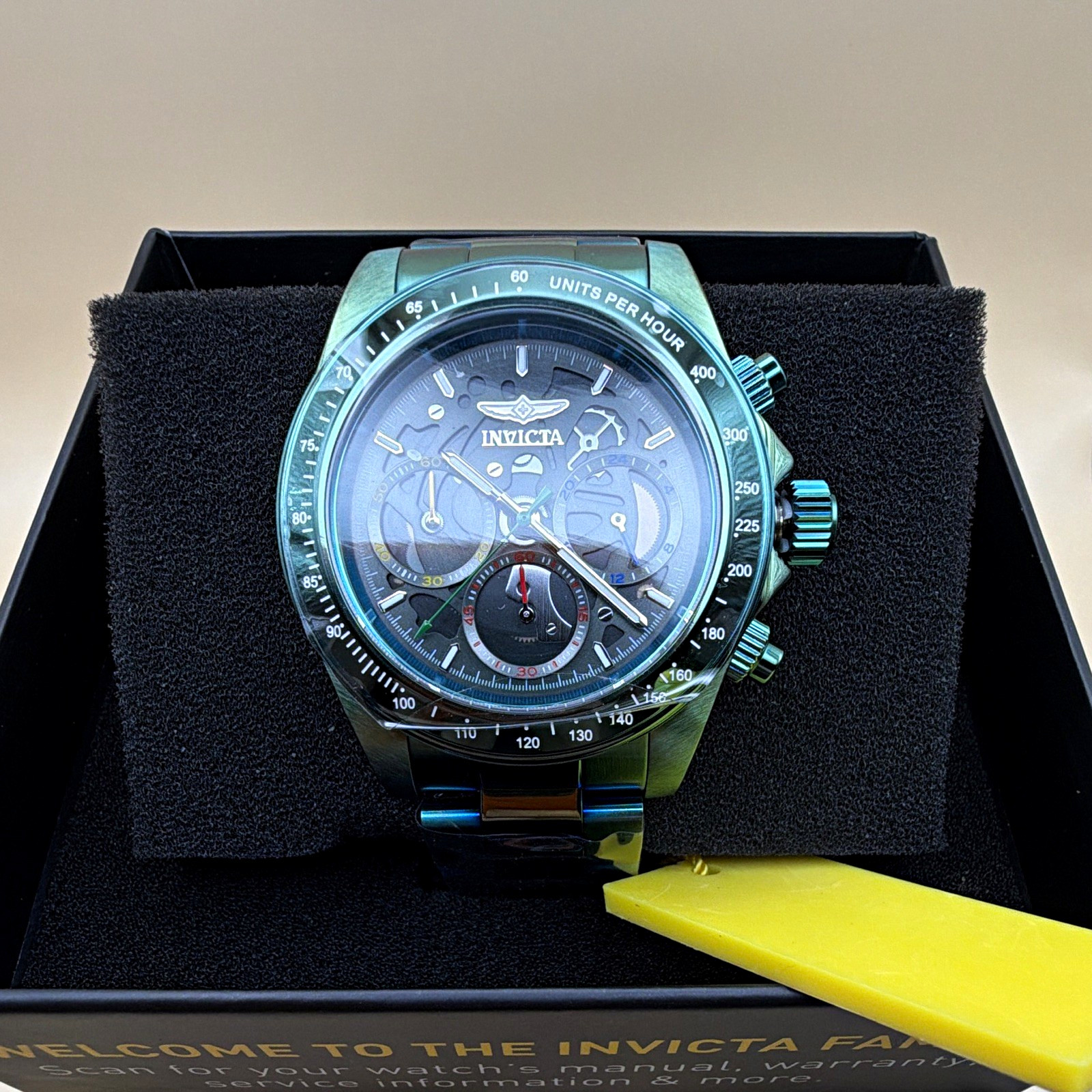 Invicta Speedway Exoprix 51033 Men’s 40mm Green Quartz Watch NEW IN BOX W TAG Invicta Speedway Exoprix 51033 Men’s 40mm Green Quartz Watch NEW IN BOX W TAG