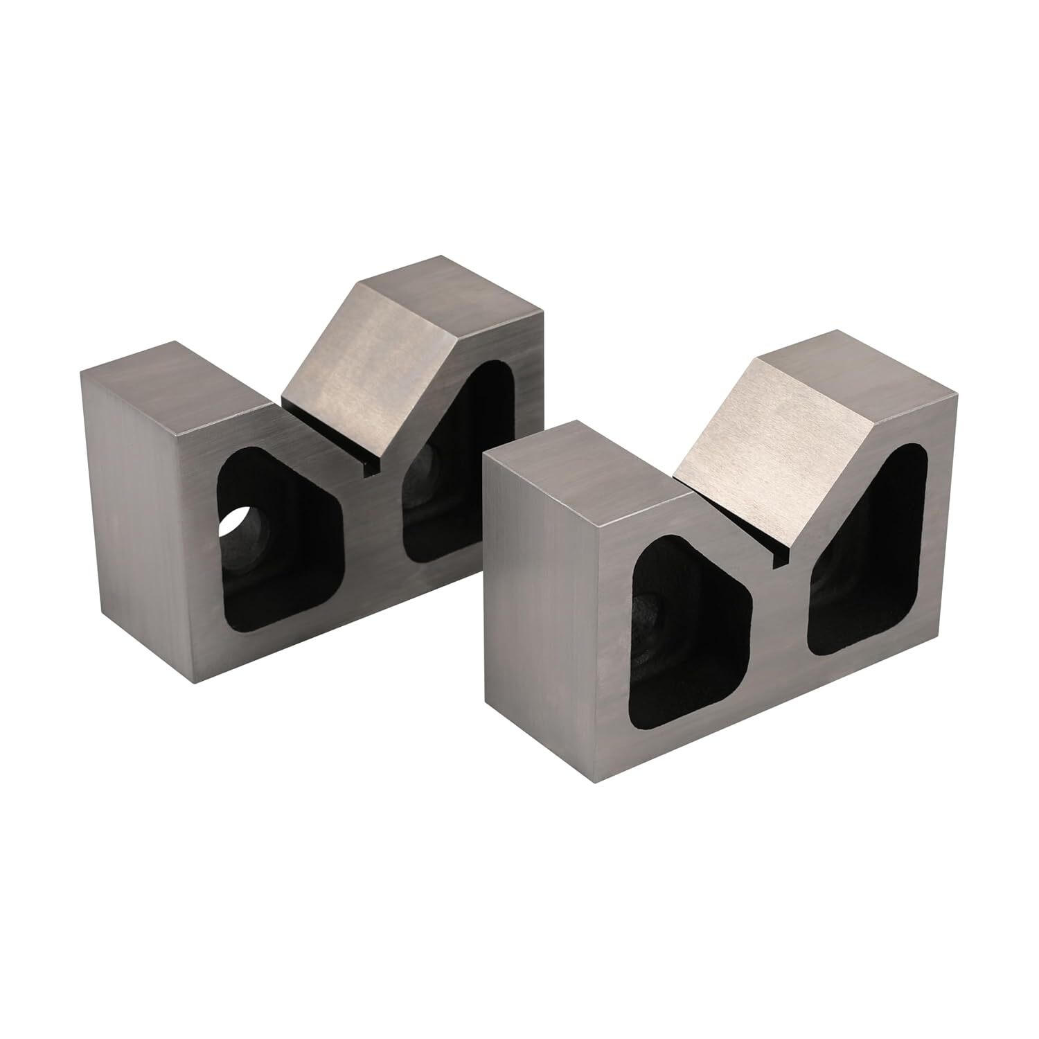 HFS(R) Cast Iron V Block Set (2 x 1-3/8 x 7/8 Inch)