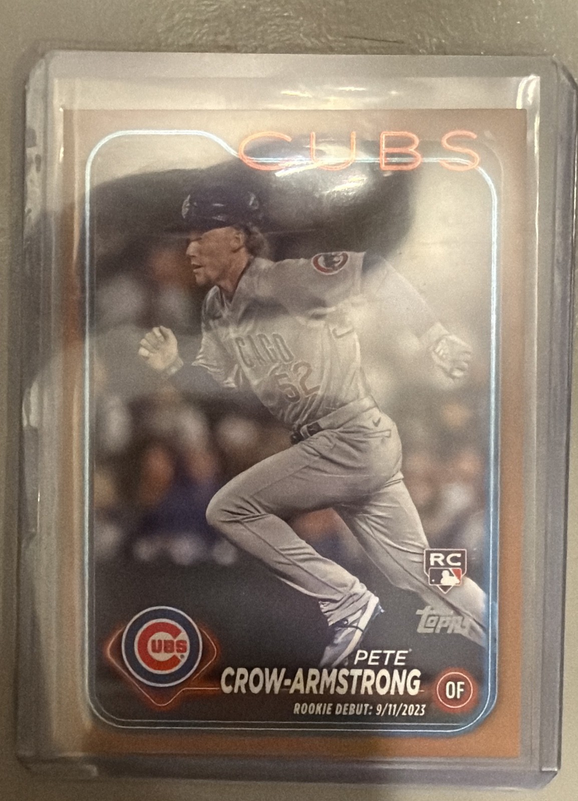 2024 Topps Update Series - Rookie Debut Pete Crow-Armstrong #US91 Gold /2024...