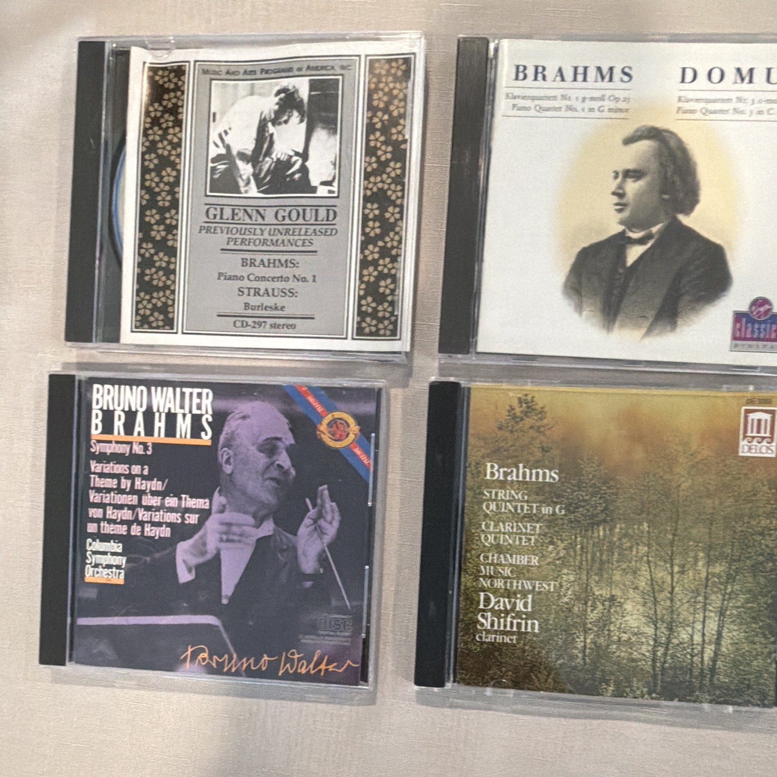Glenn Gould - Previously Unreleased Performances CD (Music & Arts) CD-297