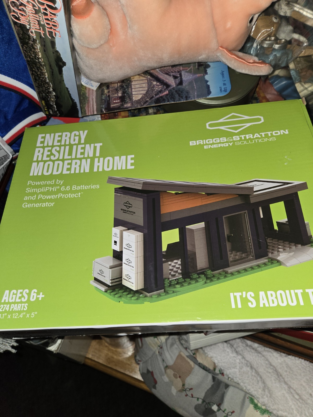 Rare promotion Brick Loot Briggs & Stratton Energy Resilient Modern Home 274pc 