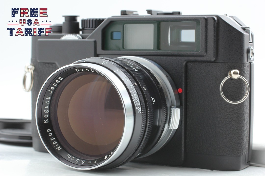 ⏯️ CLA\'d [TOP MINT / Rare Lens] Voigtlander Bessa R2C Body P.C 8.5cm F2 JAPAN