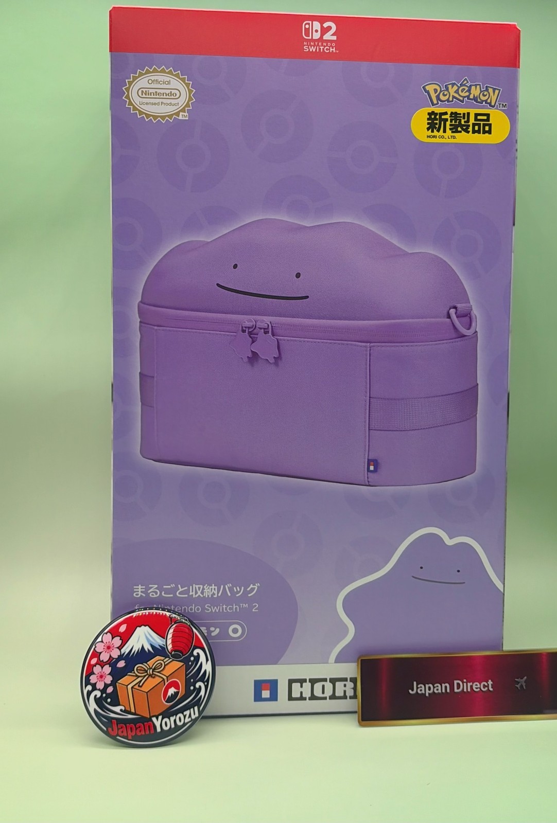 Pokemon Ditto HORI Nintendo Switch 2 Storage Bag Carrying Case NSX-164 Japan NEW