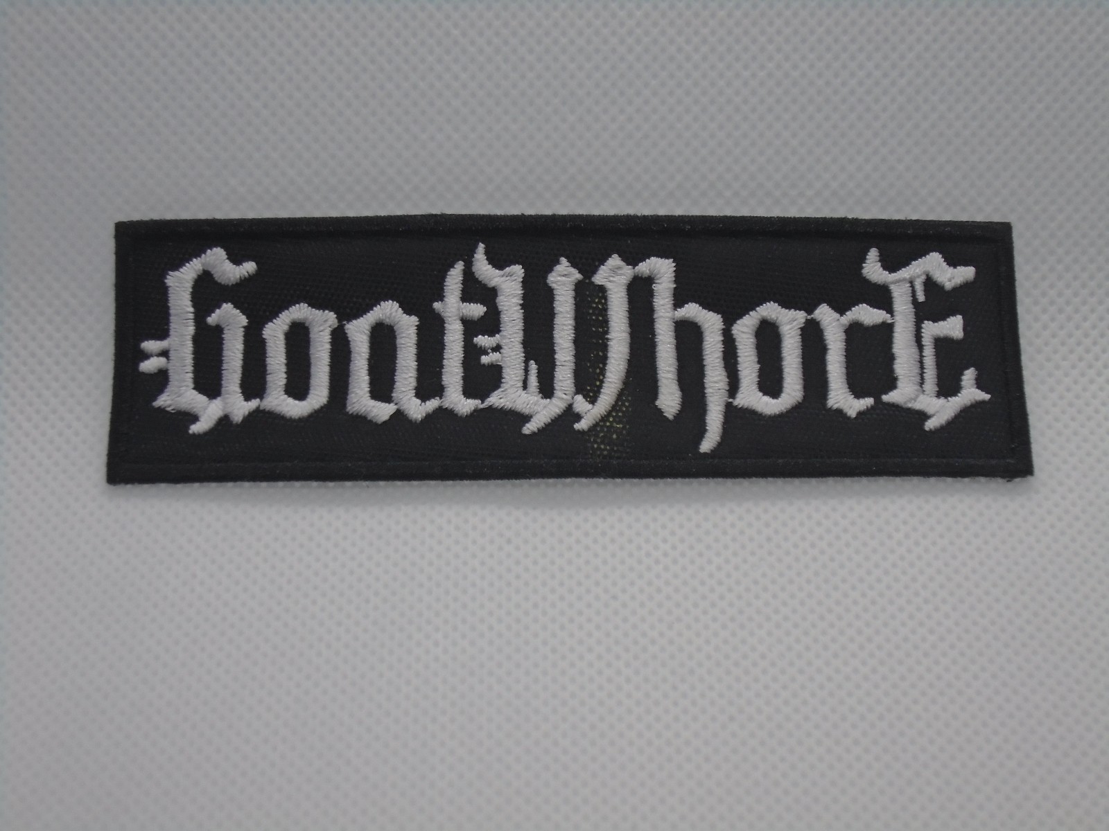 GOATWHORE BLACK METAL EMBROIDERED PATCH
