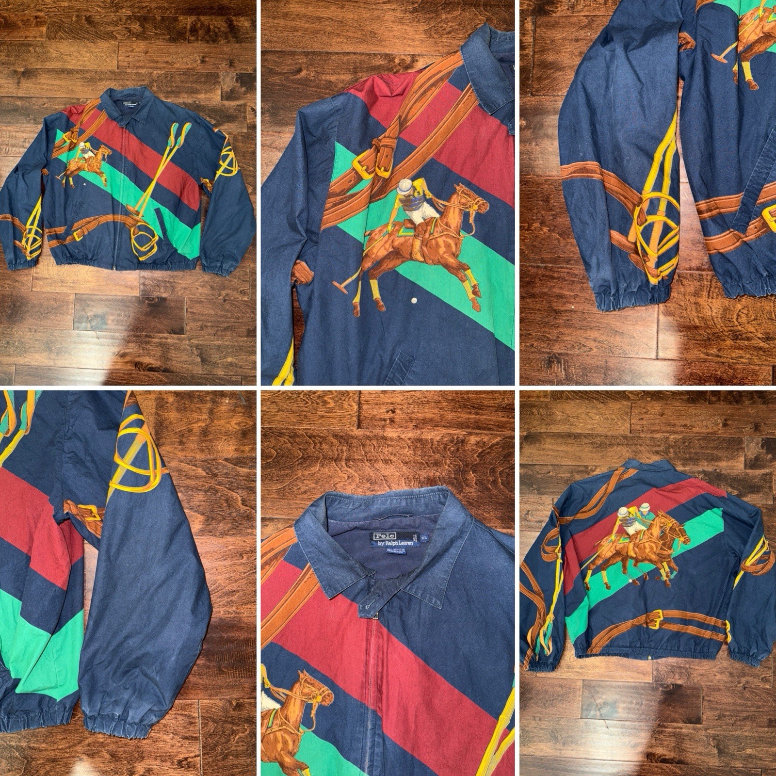 VINTAGE RALPH LAUREN POLO SPORT EQUESTRIAN 1992 STADIUM P WING BEAR SPORTSMAN XL VINTAGE RALPH LAUREN POLO SPORT EQUESTRIAN 1992 STADIUM P WING BEAR SPORTSMAN XL