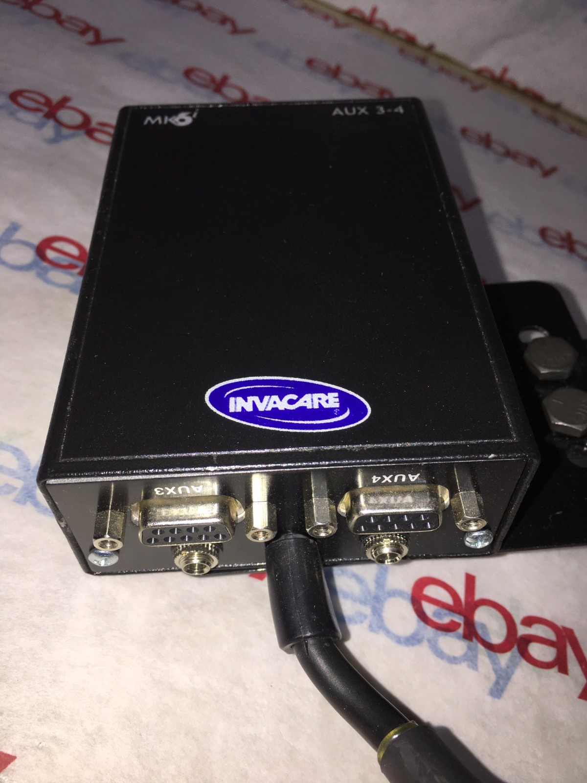 Invacare MK6i Digital Switch Input Control Box Model MK6 ECU 3 & 4 P/N 1136911 Invacare MK6i Digital Switch Input Control Box Model MK6 ECU 3 & 4 P/N 1136911